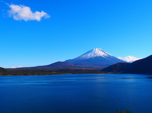 富士山　本栖湖