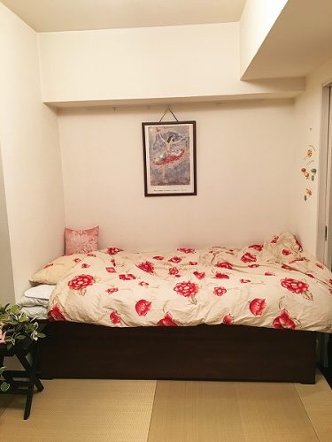 お部屋にぴったり合うサイズの畳ベッド