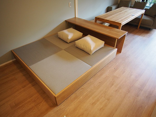 ユニット畳のカスタマイズや畳コーナー 高床式畳 飛騨フォレスト